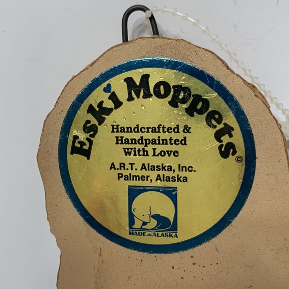 Vintage Alaskan Eskimo husky ornament - Picture 10 of 12